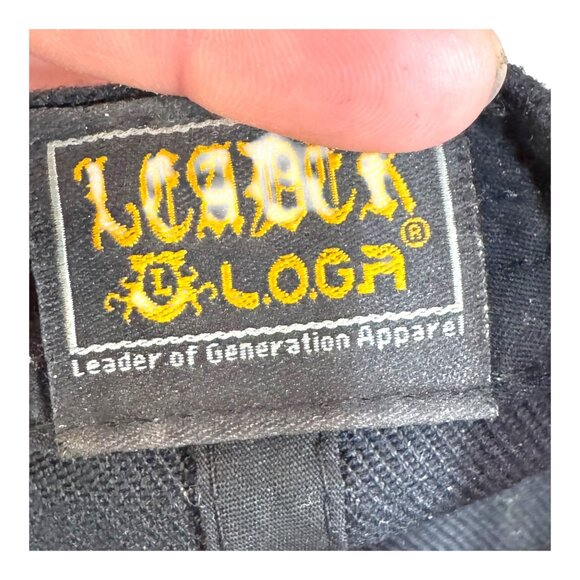 Vintage San Francisco 49ers Snapback Hat By LOGA Black & Red Embroidered Logo - Picture 3 of 7